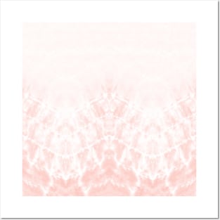 Blush Zig-Zag Tie-Dye Posters and Art